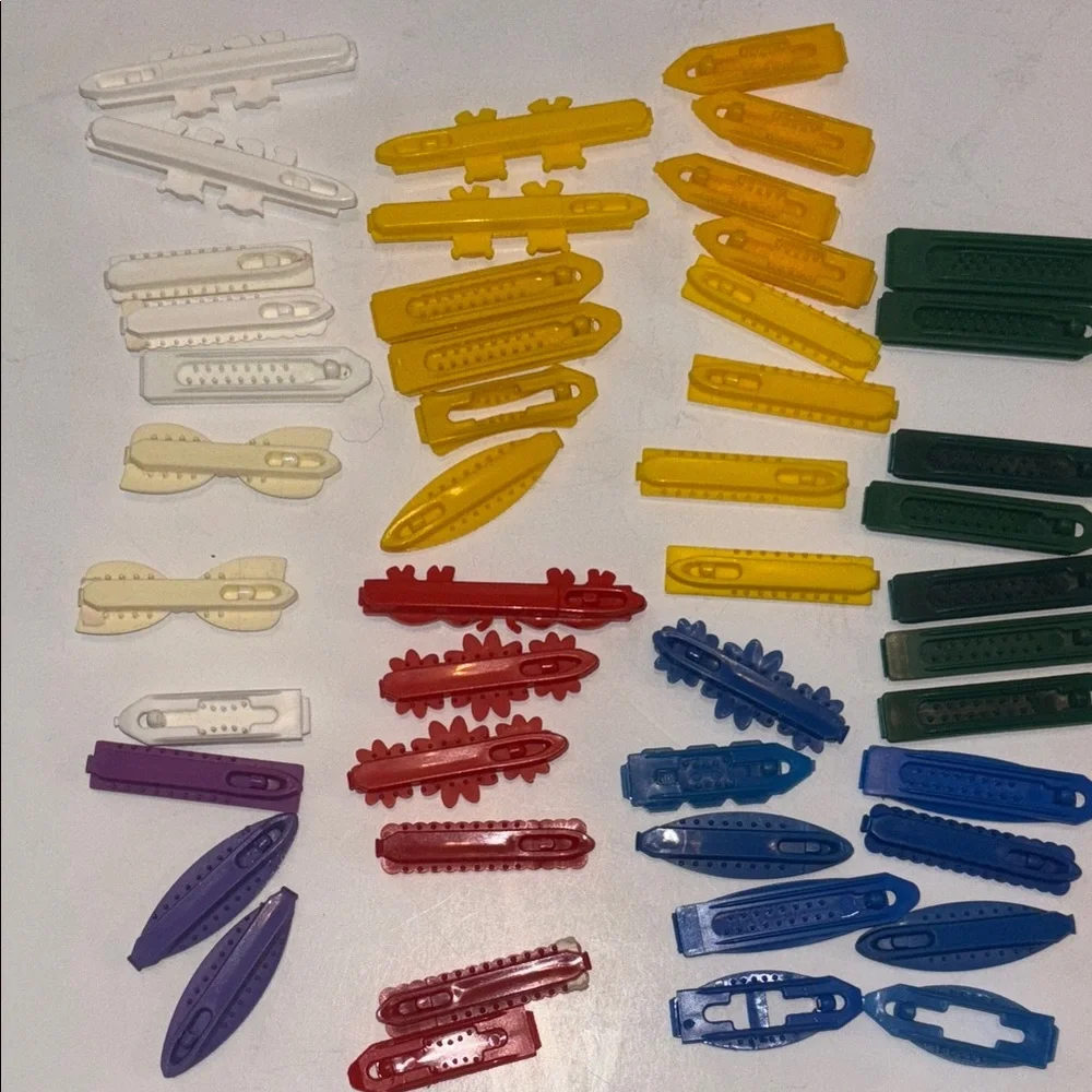 GOODY Vintage Snap-Tight Kiddie Barrettes 1980s Vintage Plastic barrettes